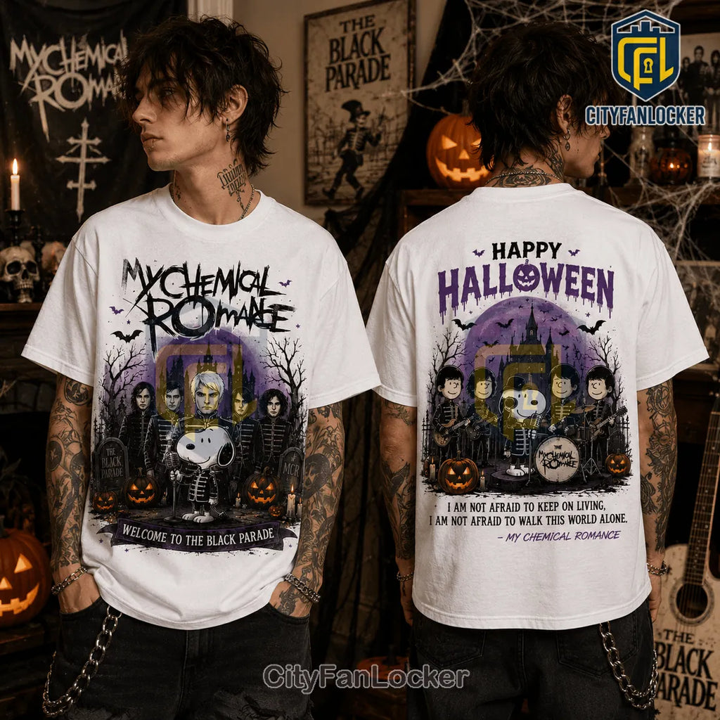 Snoopy x My Chemical Romance Halloween T-Shirt 2026