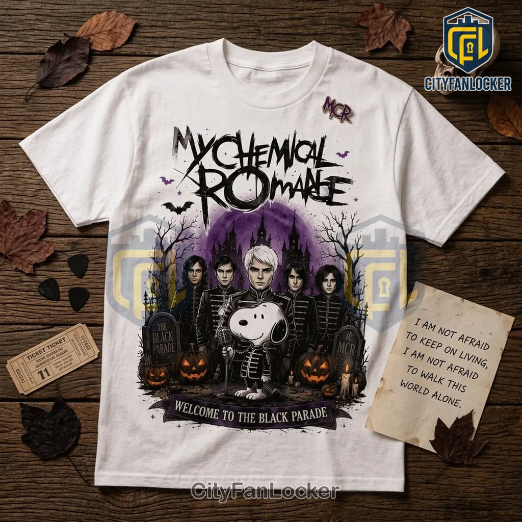 Snoopy x My Chemical Romance Halloween T-Shirt 2026