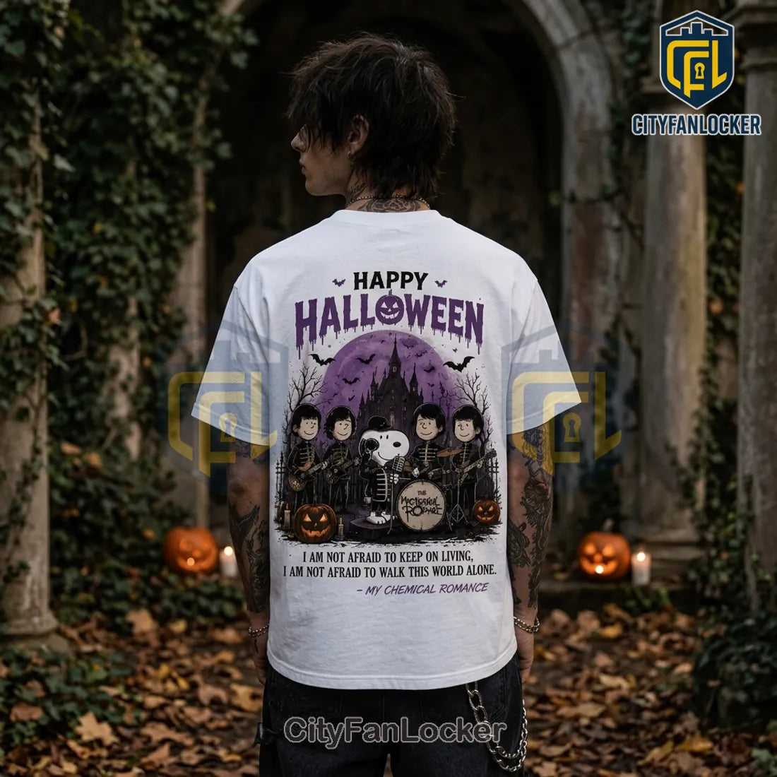 Snoopy x My Chemical Romance Halloween T-Shirt 2026
