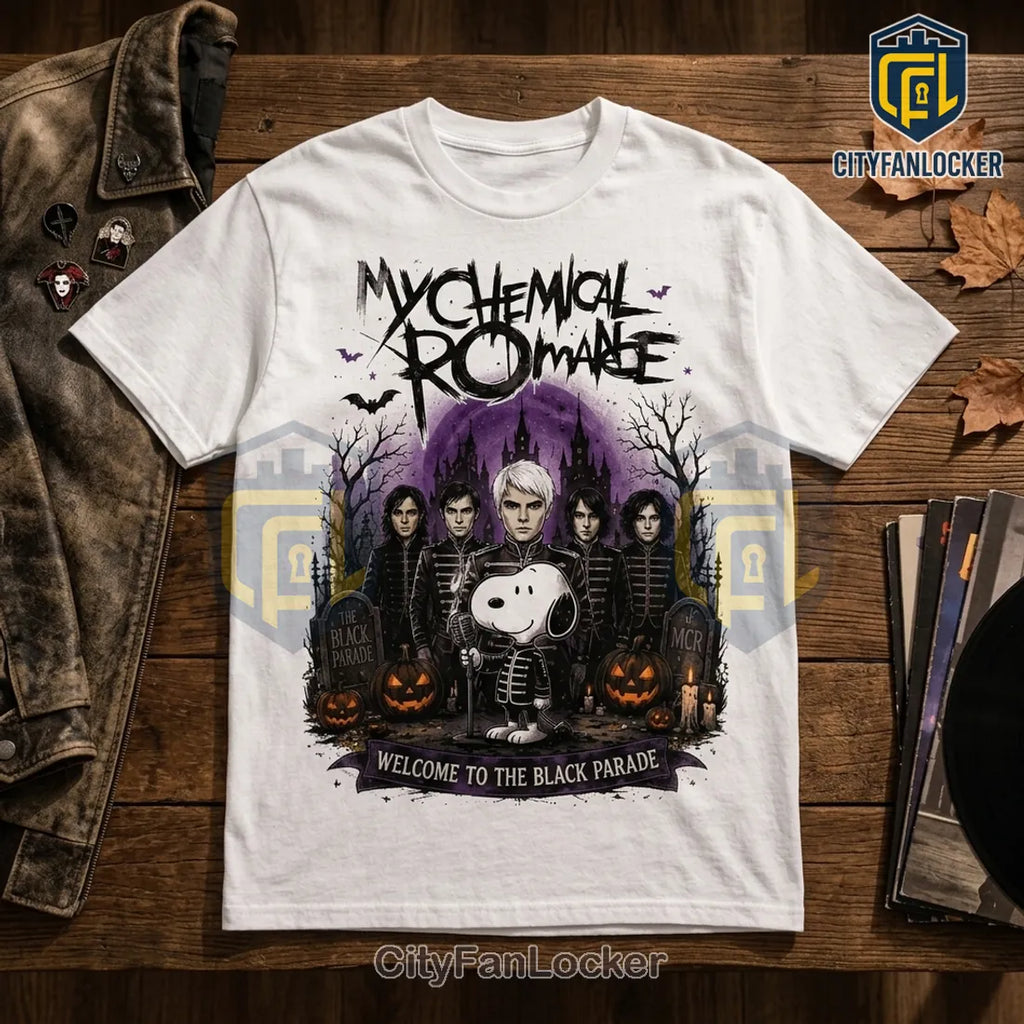 Snoopy x My Chemical Romance Halloween T-Shirt 2026