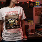 Snoopy x Stranger Things Teacher White T-Shirt