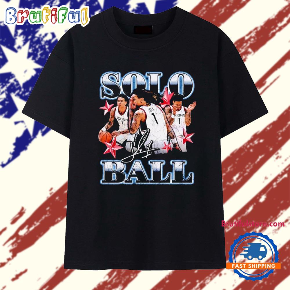 Solo Ball UConn Huskies Basketball NCAA T Shirt