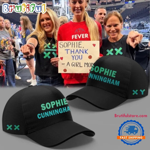 Sophie Cunningham Indiana Fever Thank You Sophie For Speaking Up For Girls Black Cap