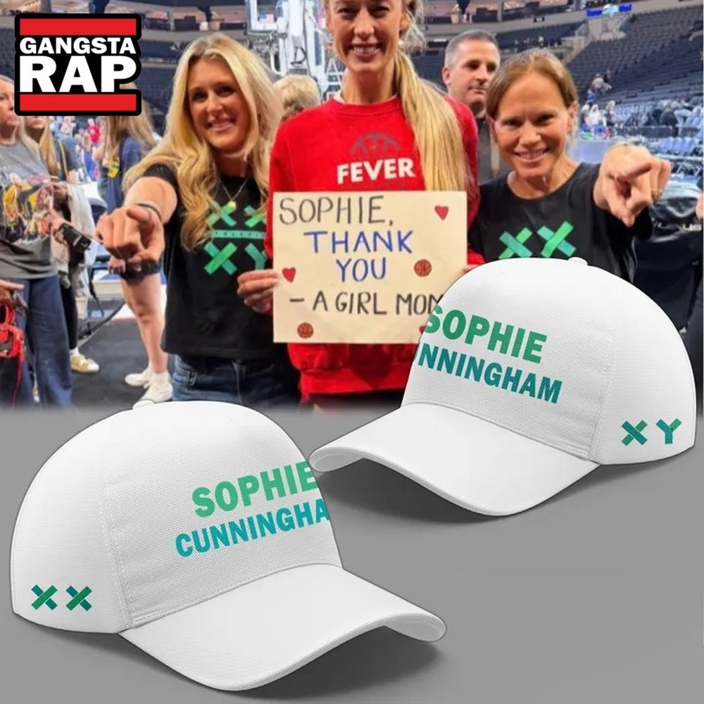 Sophie Cunningham Indiana Fever Thank You Sophie For Speaking Up For Girls White Cap