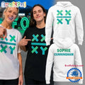 Sophie Cunningham Indiana Fever Thank You Sophie For Speaking Up For Girls White Hoodie T-Shirt