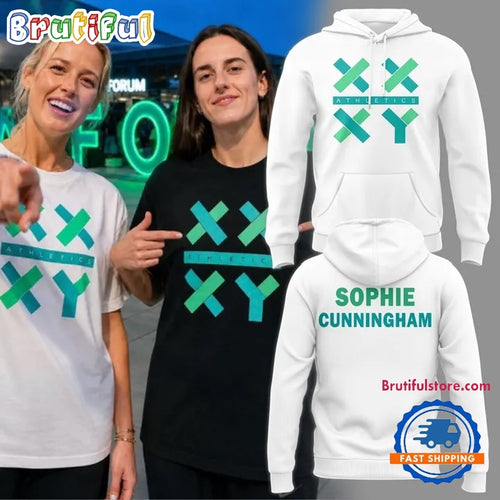 Sophie Cunningham Indiana Fever Thank You Sophie For Speaking Up For Girls White Hoodie T-Shirt