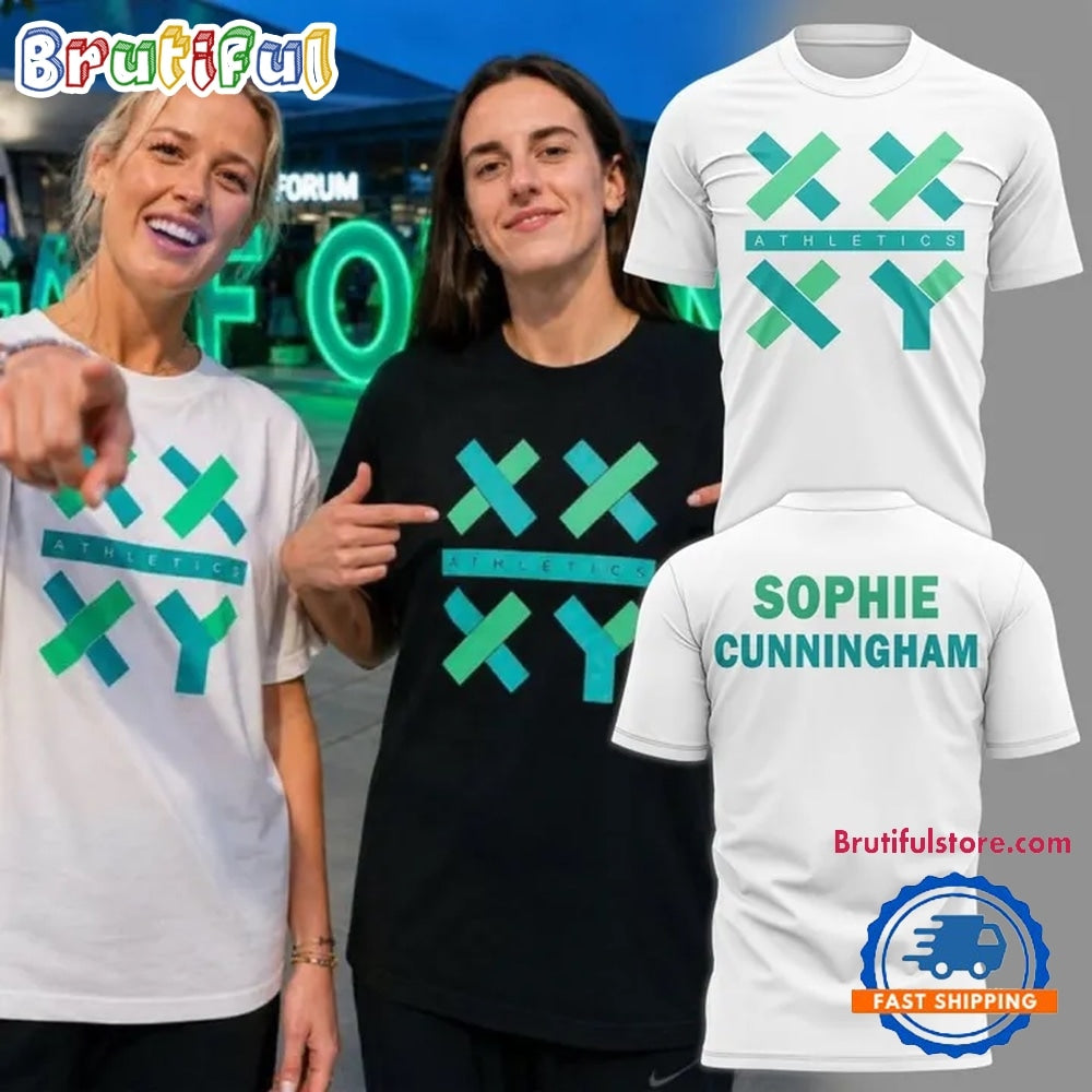 Sophie Cunningham Indiana Fever Thank You Sophie For Speaking Up For Girls White Hoodie T-Shirt