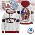 South Carolina Gamecocks 2025 NCAA Stand For The Flag Kneel For the Cross Hoodie