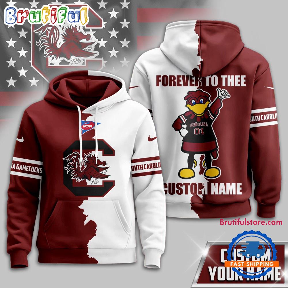 South Carolina Gamecocks 2025 NCAA Warrior Spirit Personalized Hoodie Shirt