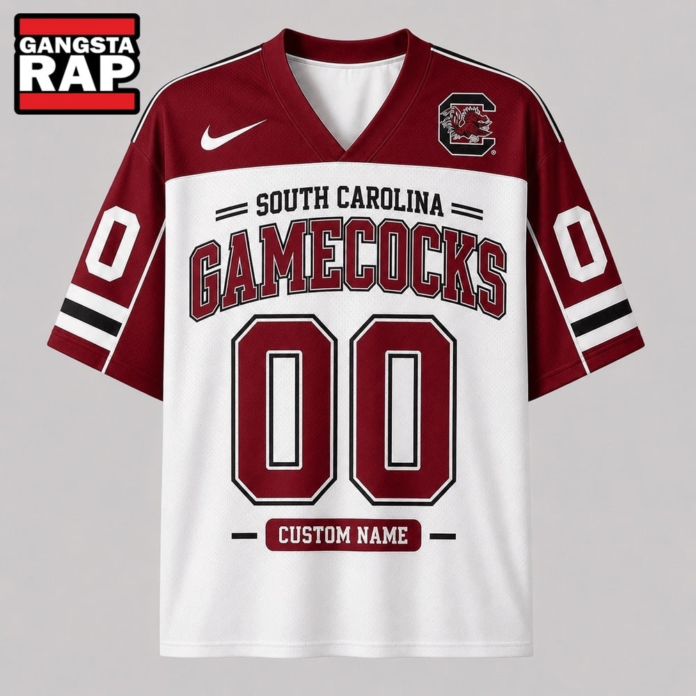 South Carolina Gamecocks NCAA College Team Pride Personalized Football jersey