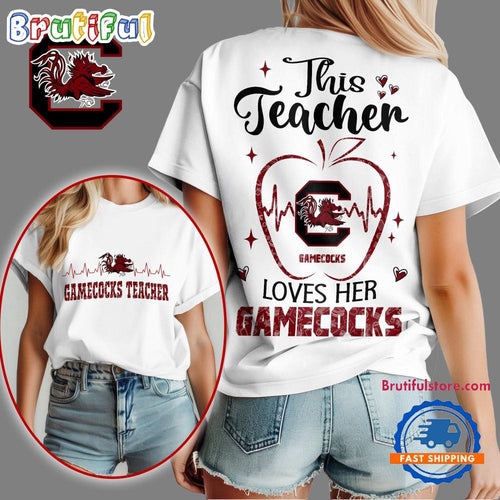 South Carolina Gamecocks Teacher Appreciation Month Vintage T Shirt