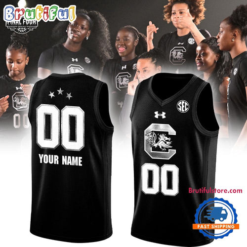 South Carolina Gamecocks Women’s Basketball 2026 Black Uniform Jersey Shirt