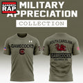 South Carolina Gamecocks x Military Appreciation 2026 Special New 3D Shirt