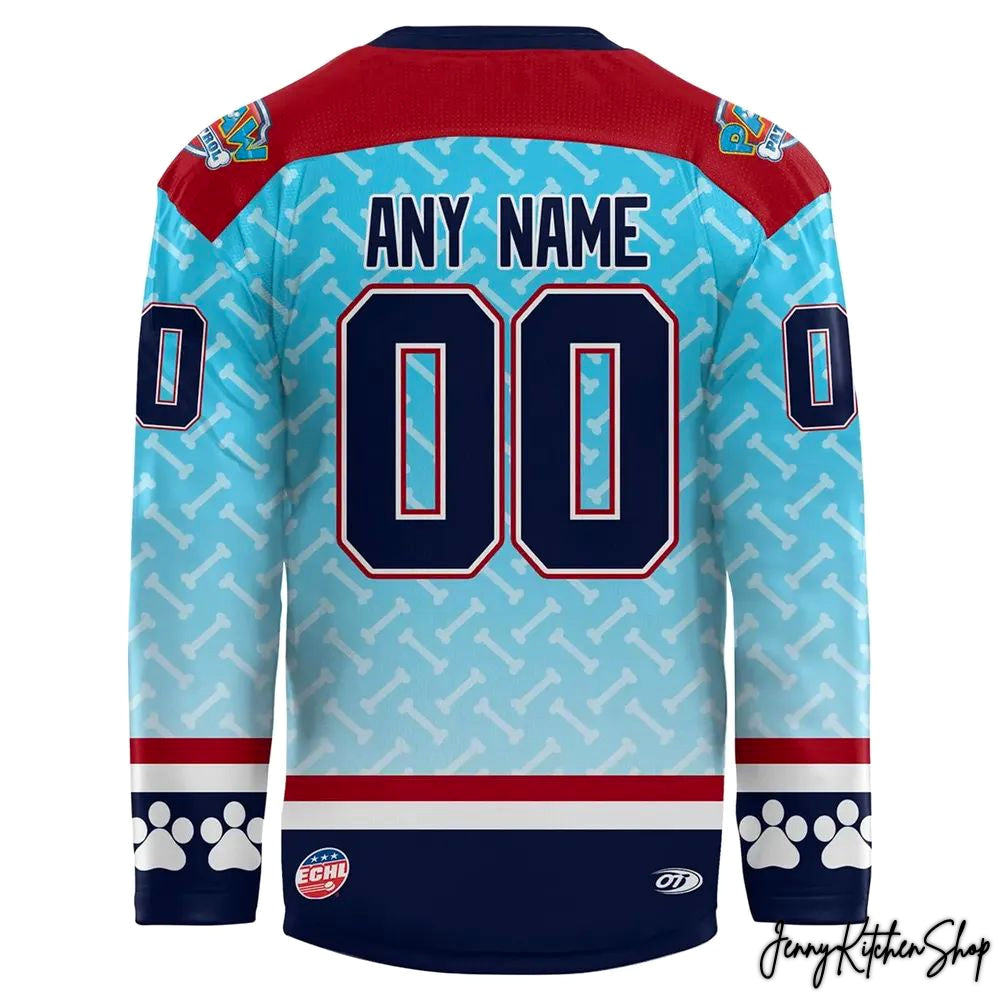 South Carolina Stingrays Pucks & Paws Night 2026 Hockey Jersey