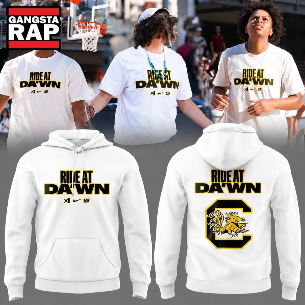 South Carolina Women’s Basketball Dawn Staley Ride At Dawn 2026 Hoodie T-Shirt