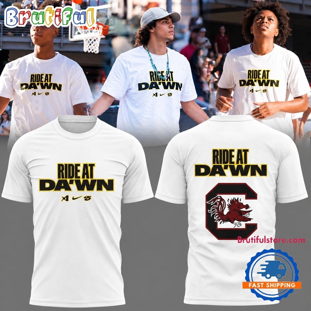 South Carolina Women’s Basketball Dawn Staley Ride At Dawn 2026 Hoodie T-Shirt