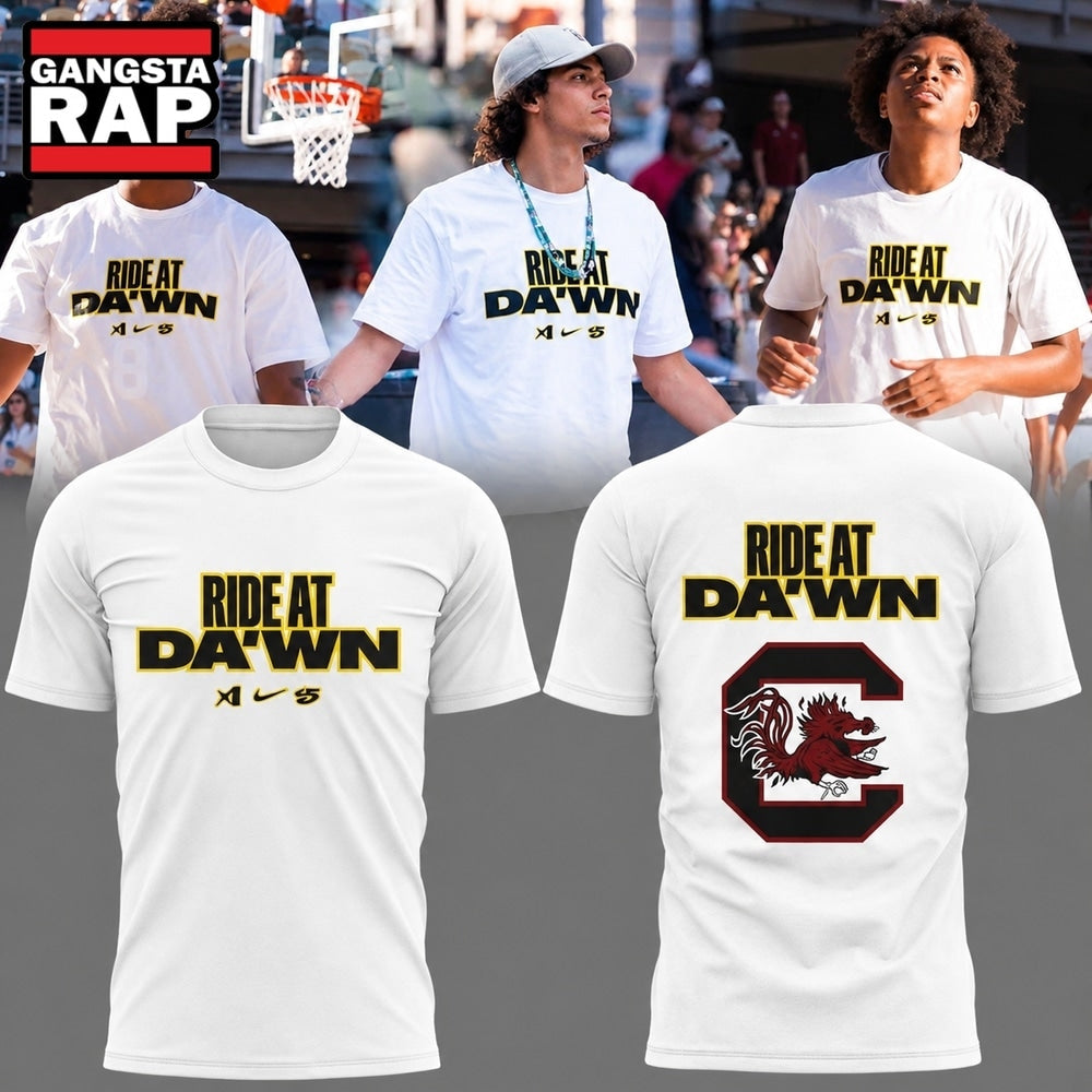 South Carolina Women’s Basketball Dawn Staley Ride At Dawn 2026 Hoodie T-Shirt