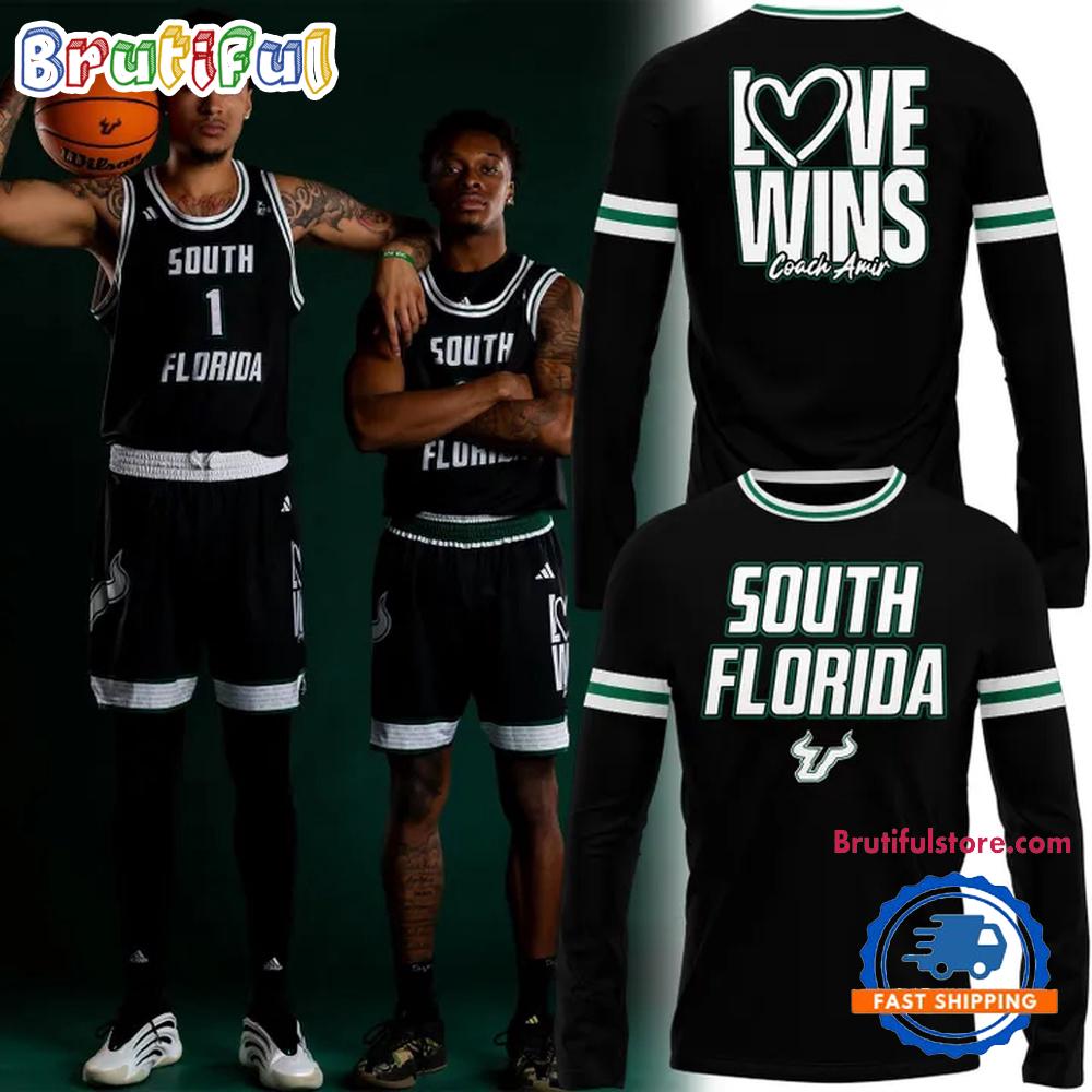 South Florida Bulls Coach Amir Love Wins Limited Edition Long Sleeve Shirt