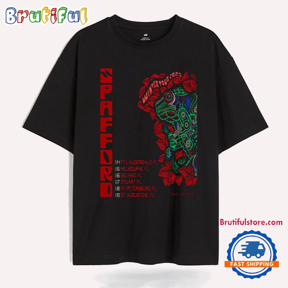 Spafford Fall Tour Florida 2025 T Shirt
