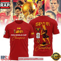 Spain National Soccer Team 2026 World Cup Champions T Shirt