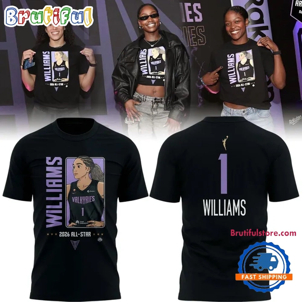 Special 2026 All Star Gabby Williams Golden State Valkyries T Shirt