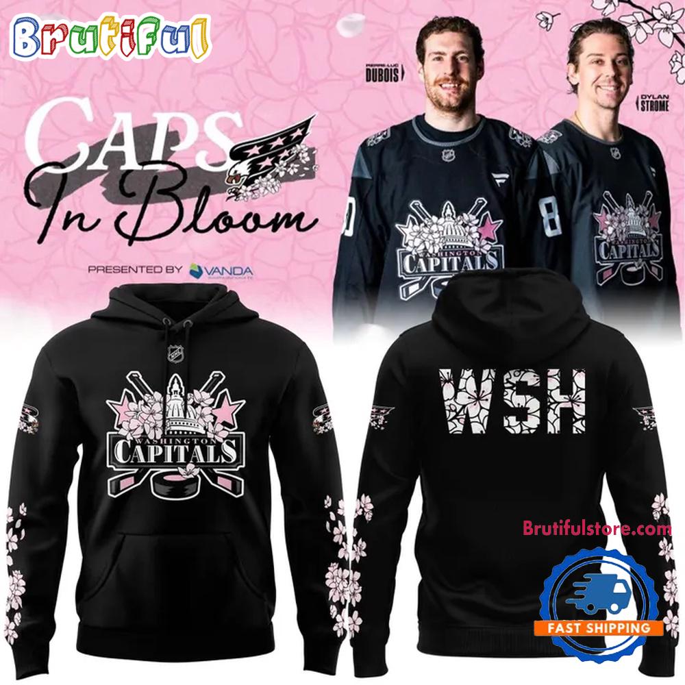 Special 2026 Cherry Blossom Washington Capitals Hoodie Shirt