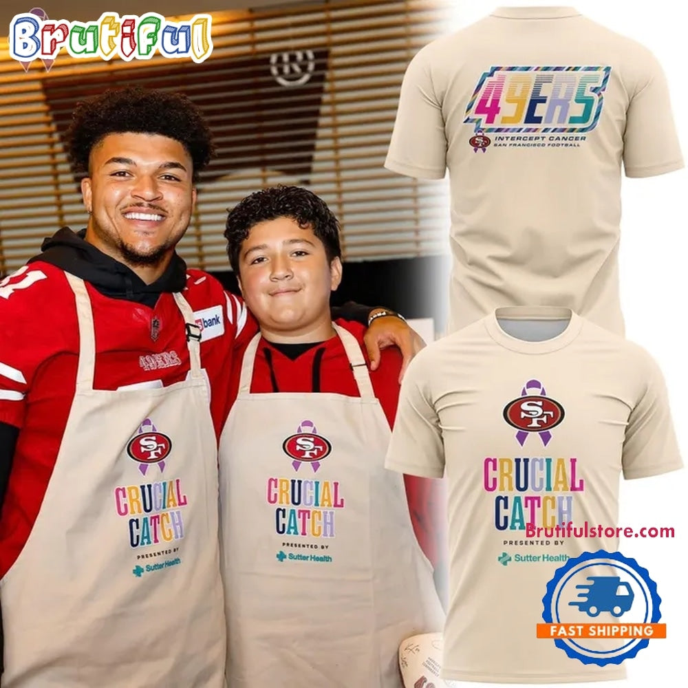 Special 2026 San Francisco 49ers Crucial Catch T Shirt