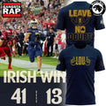 Special For Lou Notre Dame Fighting Irish Football Navy T Shirt