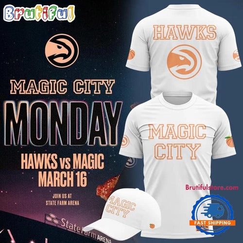Special New Magic City Atlanta Hawks 2026 White T Shirt