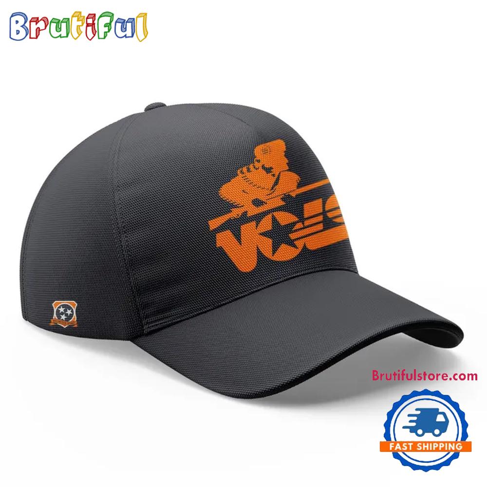 Special New Smoke Grey Tennessee Volunteer Spirit All Patchs Vols Cap