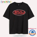 Split Chain Red Logo T Shirt