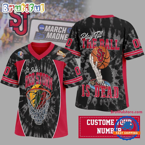 St. John’s Red Storm 2026 NCAA March Madness Basketball Jersey Shirt