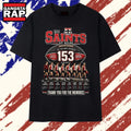 St Kilda Saints 153 Years 1873 2026 Signatures AFL Football T Shirt