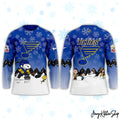 St Louis Blues Peanuts Winter Hockey Jersey