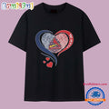 St. Louis Cardinals It’s In My DNA Heart Logo 2025 T Shirt
