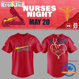 St. Louis Cardinals NURSES NIGHT Red Jersey