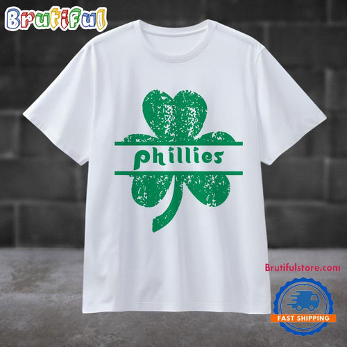 St Patricks Day Shamrock Phillies Baseball Sporty 2025 T Shirt