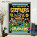 Steelers On September 22 2024 At Acrisure Stadium, Pittsburgh, PA Event Wall Art Poster Canvas
