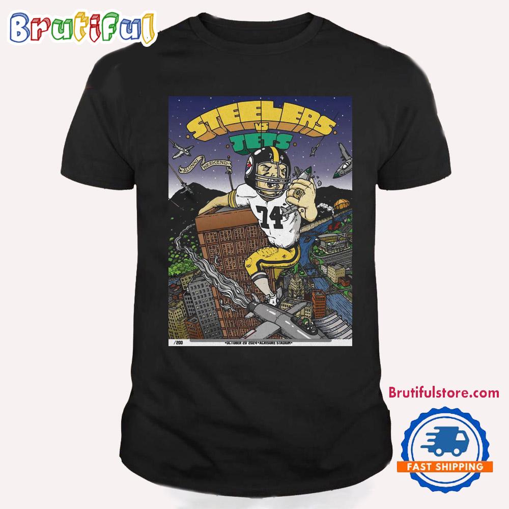 Steelers Vs Jets Acrisure Stadium Pittsburgh PA October 20 2024 T Shirt