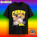 Steph Curry Golden State Warriors College Signature T Shirt
