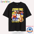 Stephen Curry The 3-Point King 4X NBA Champion 4000 3-Pointers T Shirt