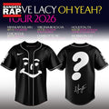 Steve Lacy Oh Yeah Tour 2026 Signature Baseball Jersey