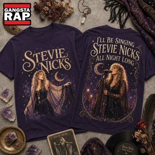 Stevie Nicks All Night Long 3D Graphic Shirt