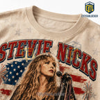 Stevie Nicks America 250 Music US Flag Vintage Collectible Graphic T-Shirt