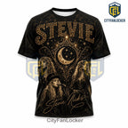 Stevie Nicks Enchantress Of Rock Moon Phases Black T-Shirt