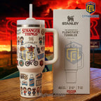 Stranger Things Stanley 40oz Limited Edition Character FlowState Tumbler