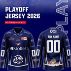 Straubing Tigers Playoff 2026 Custom Hockey Jersey