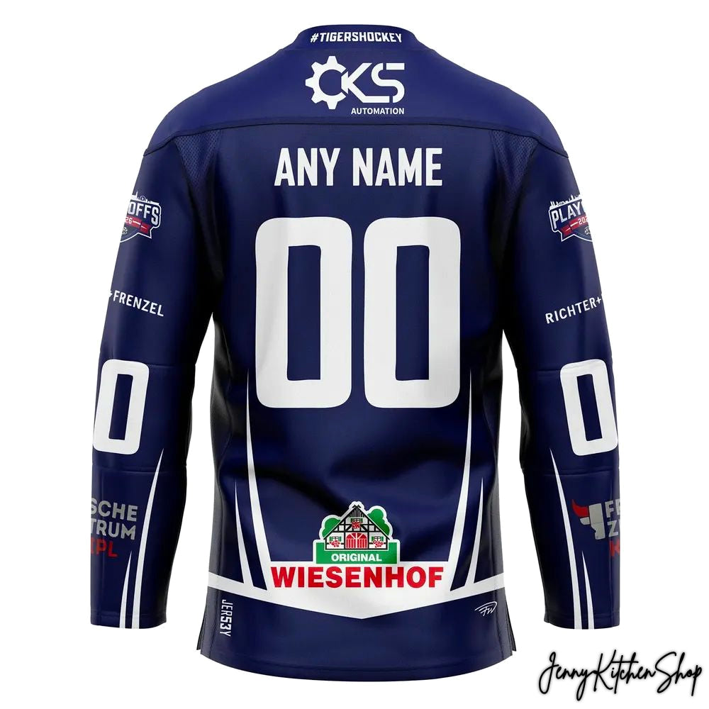 Straubing Tigers Playoff 2026 Custom Hockey Jersey