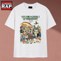 Studio Ghibli 40th Anniversary 1985 2025 Hayao Miyazaki Characters Graphic T Shirt, Music 2D Shirt