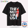 Super Bowl They Not Like Us Kendrick Lamar Halftime Show T Shirt